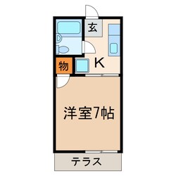 セントレア白山の物件間取画像